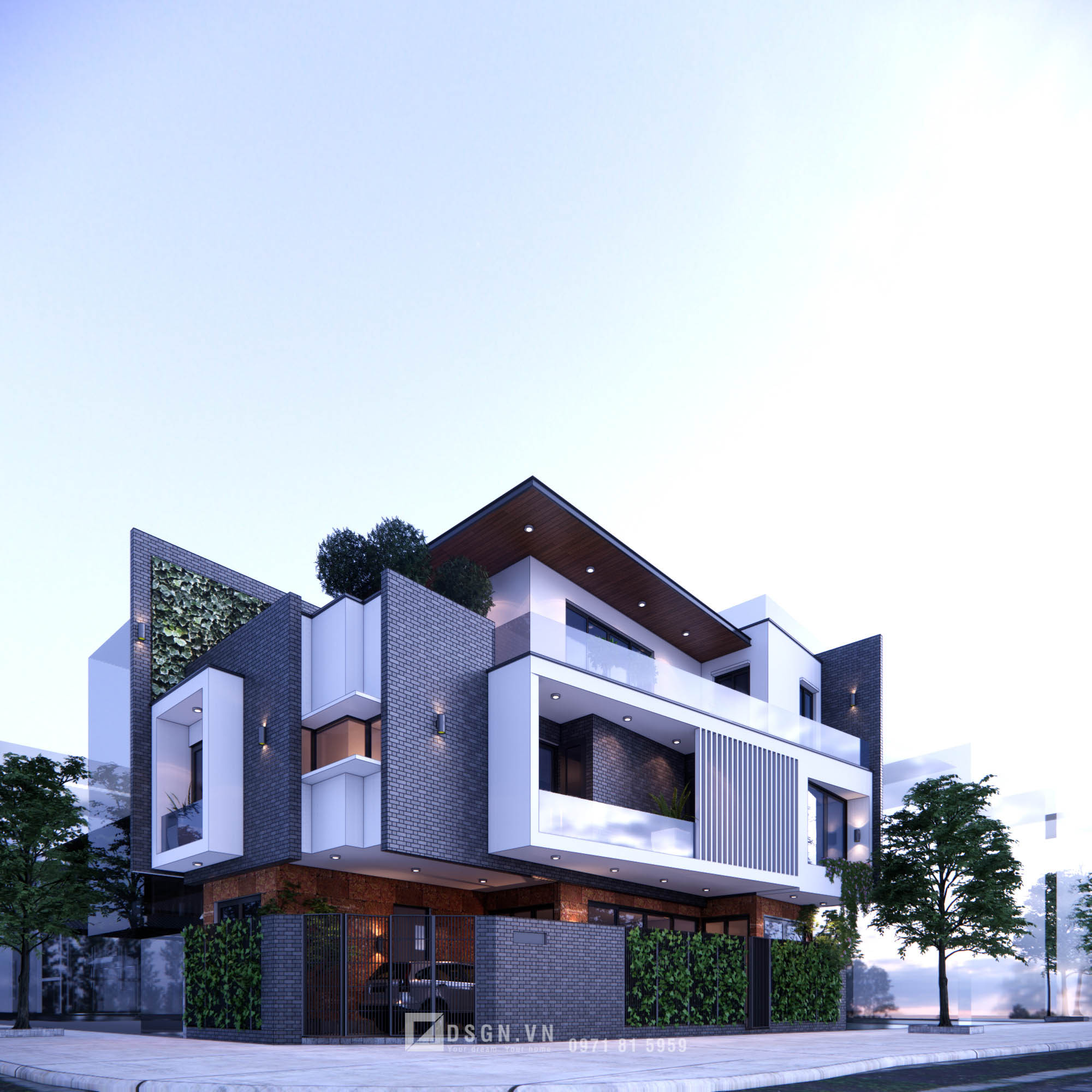 Modern Townhouse - Dsgn Thiên Ân